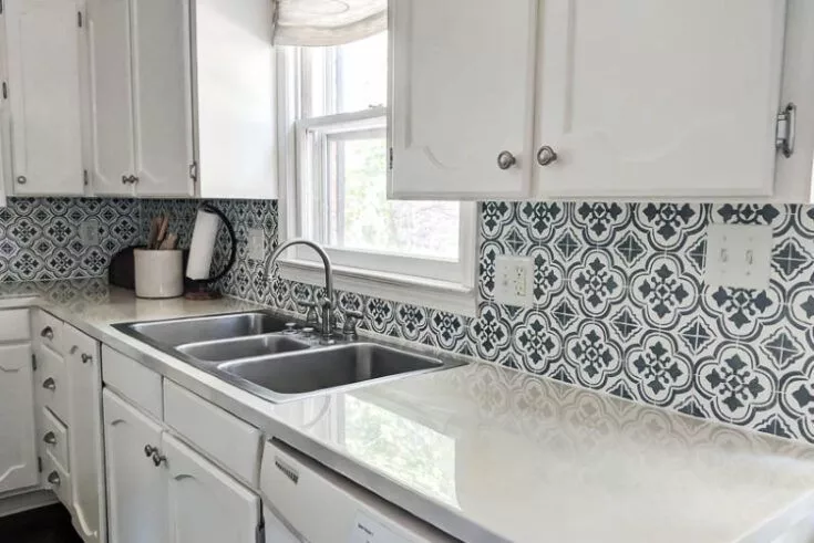 How to paint countertops to look like quartz