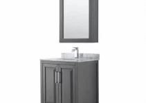 Best 30 Inch Gray Bathroom Vanity With Top
