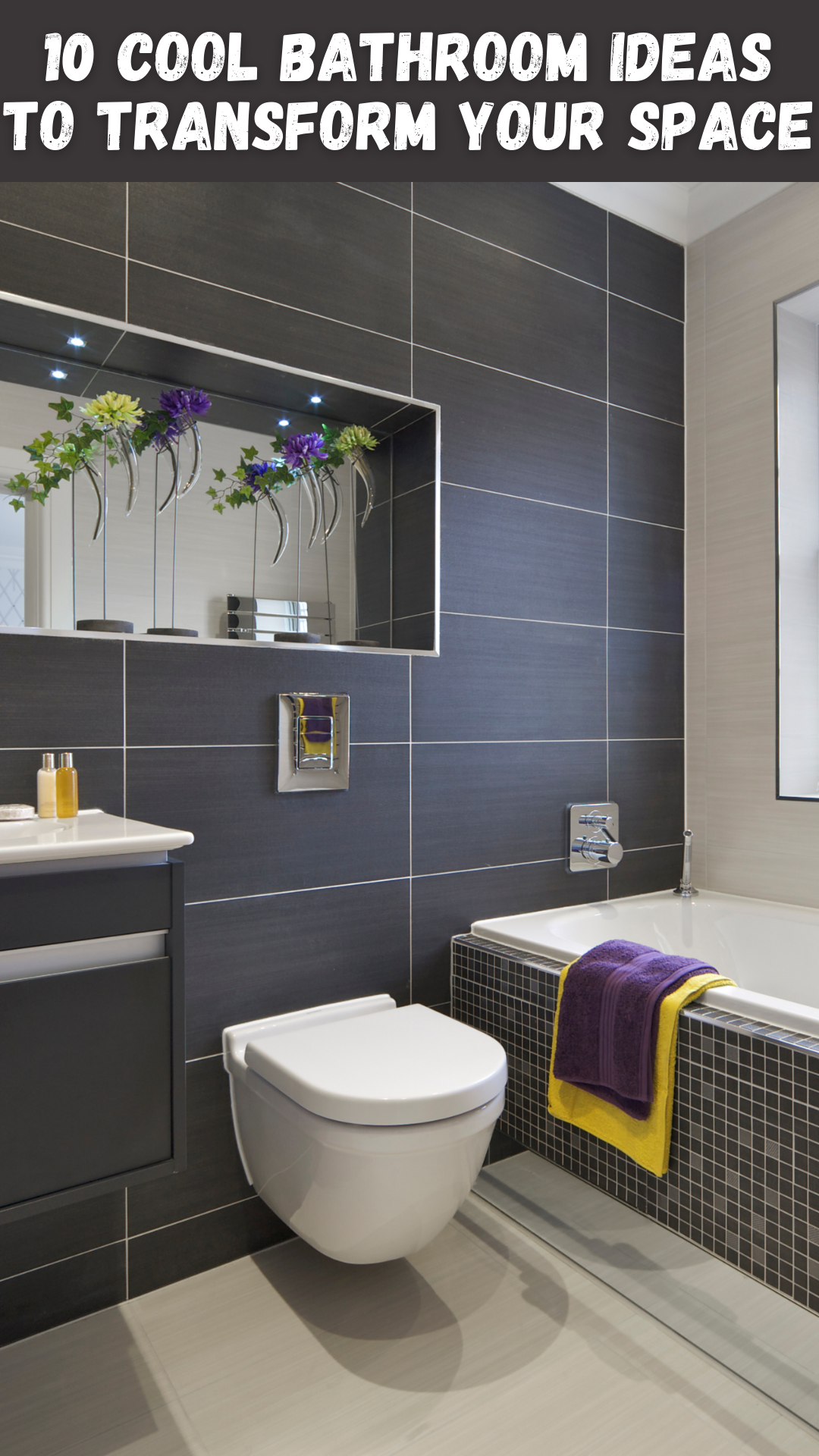 10 Cool Bathroom Ideas to Transform Your Space 🛁 - Badezimmer Deko Ideen