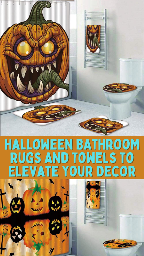 Halloween Bathroom Rugs and Towels to Elevate Your Decor