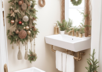 Bohemian Christmas Bathroom Decor for Small Spaces: A Festive Guide