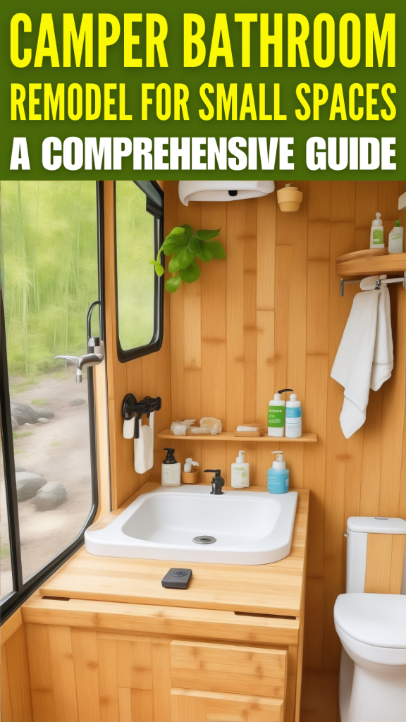Camper Bathroom Remodel for Small Spaces A Comprehensive Guide