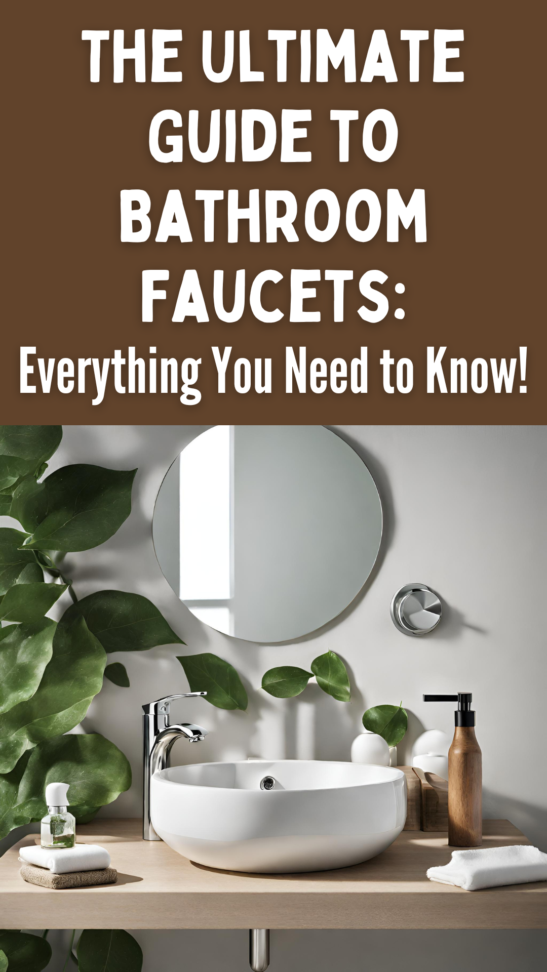 The Ultimate Guide to Bathroom Faucets Everything You Need to Know