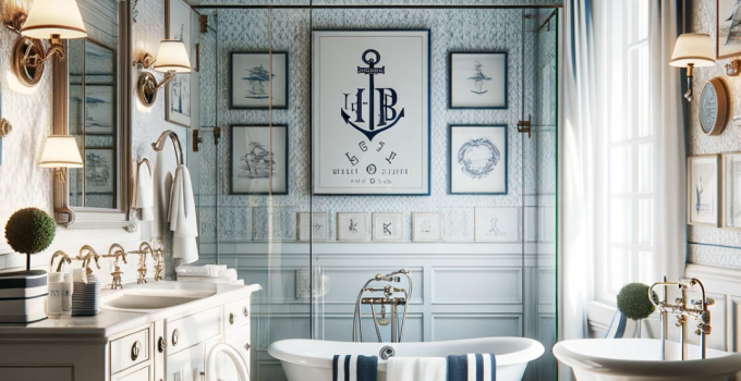 Elevate Your Home with a Chic Preppy Bathroom Design