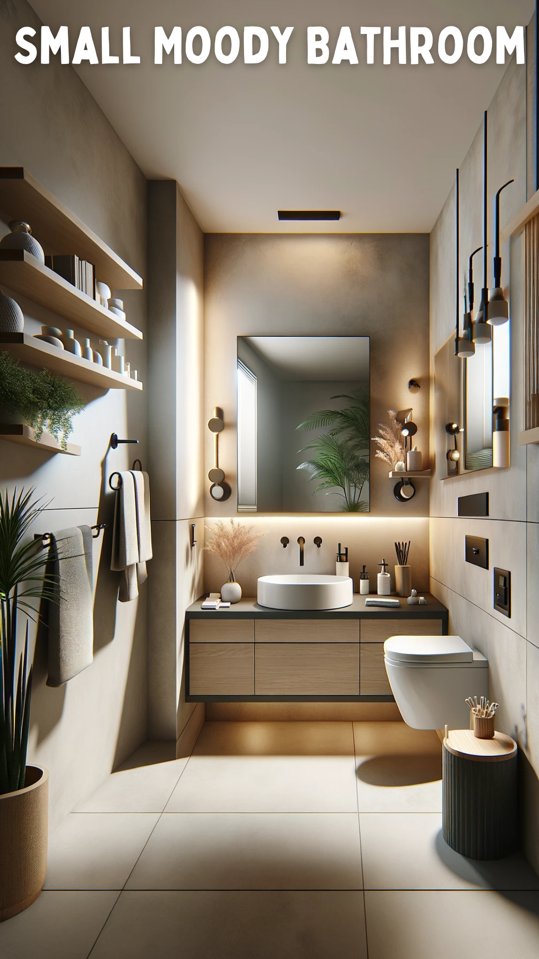 Transform Your Small Moody Bathroom into a Stylish Oasis: Discover How ...
