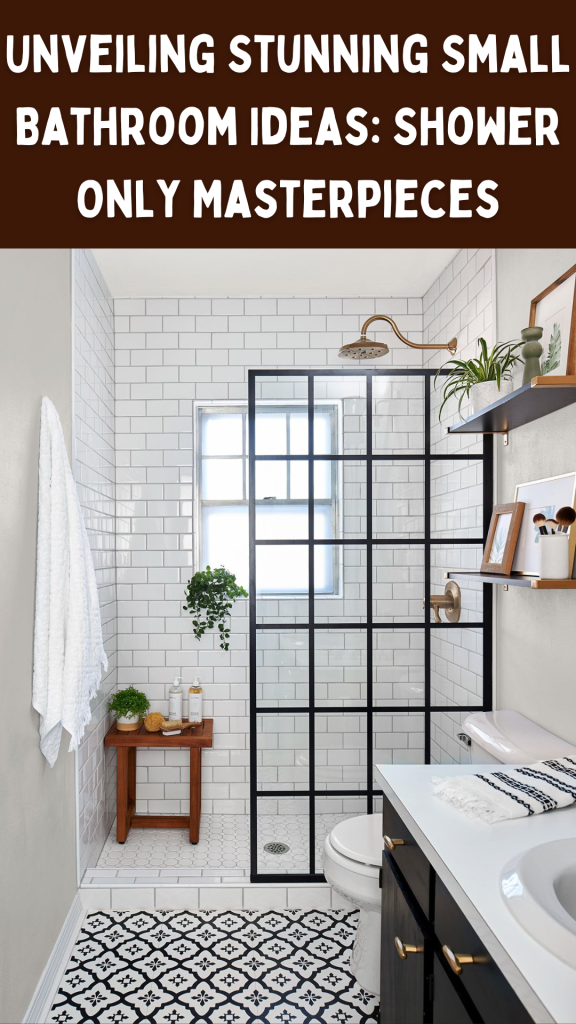 Unveiling Stunning Small Bathroom Ideas Shower Only Masterpieces