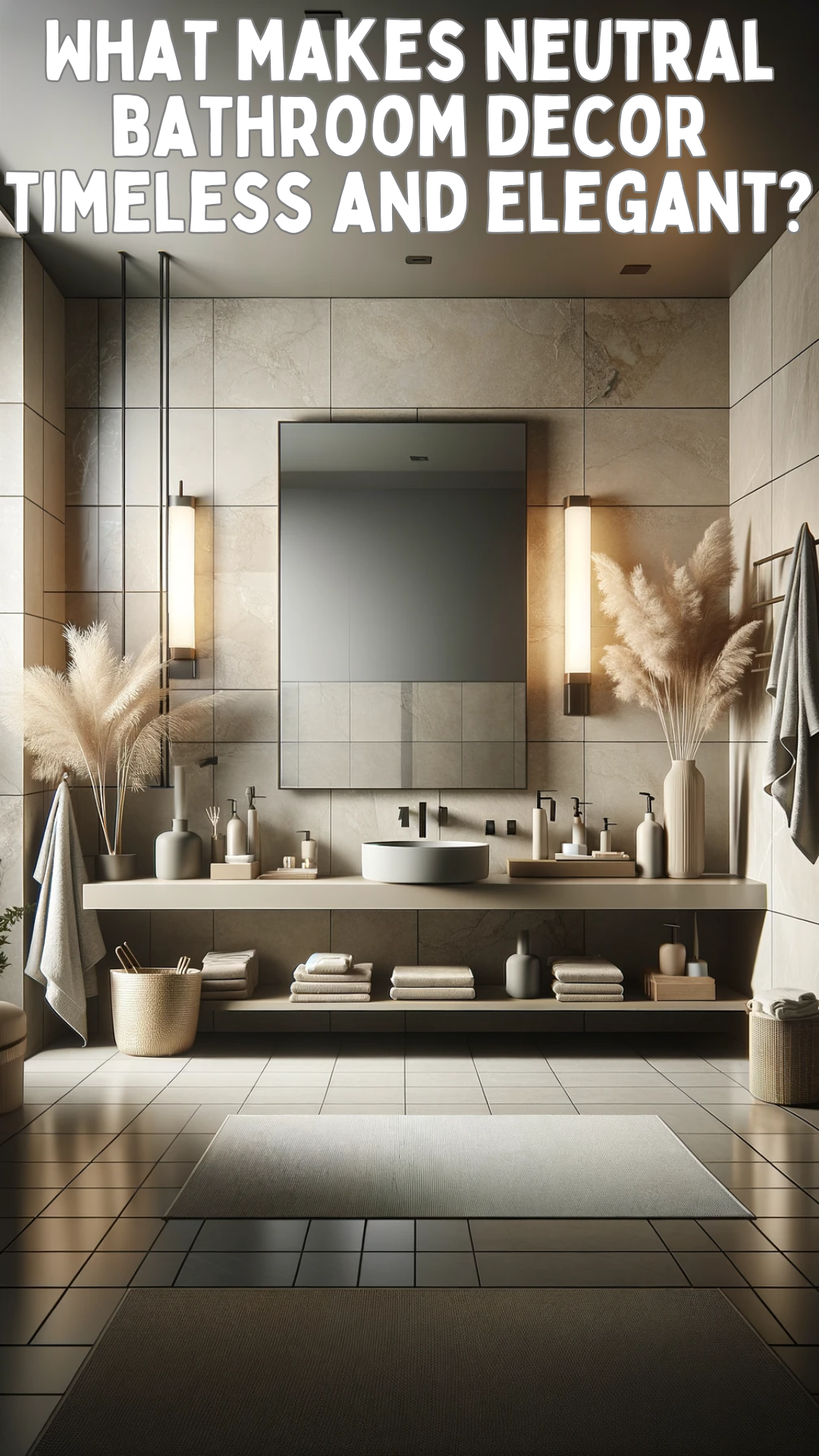 Transform Your Bathroom Space with Neutral Decor: Unleash a Timeless ...