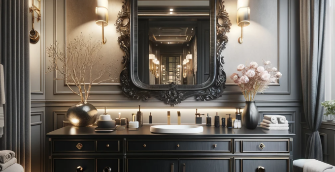 Transform Your Bathroom with a Black Vanity: A Trendy and Elegant Makeover