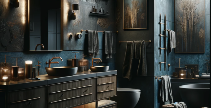 Transform Your Bathroom into a Mystical Retreat with These Dark Bathroom Ideas