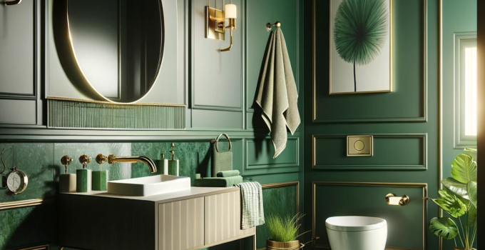 Unveil the Magic of an Emerald Green Bathroom: Transform Your Home into an Oasis of Elegance