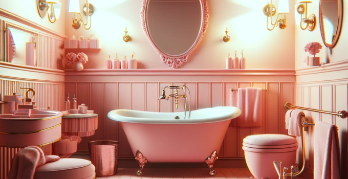 Unveiling the Charm of Pink Bathroom Aesthetics: Transform Your Space into a Chic Sanctuary