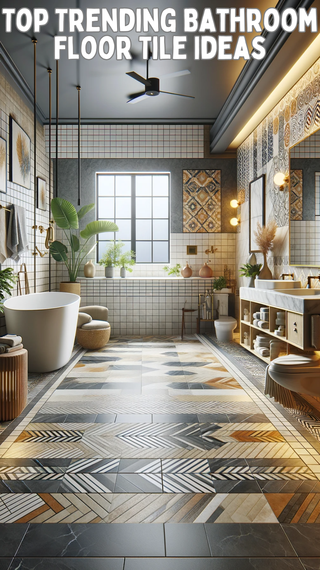 Top Trending Bathroom Floor Tile Ideas to Elevate Your Space ...