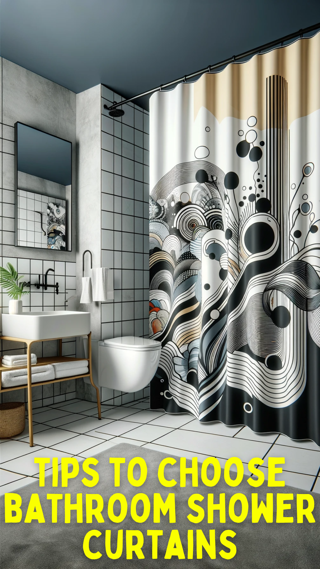 Unleash Your Bathroom's True Potential with Trendy Shower Curtains ...