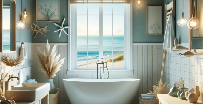 Unlock the Secret to a Breathtaking Coastal Bathroom Oasis
