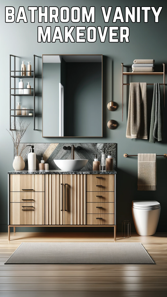 bathroom vanity makeover
