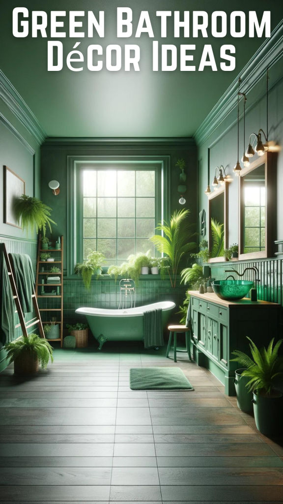 Green Bathroom Décor Ideas
