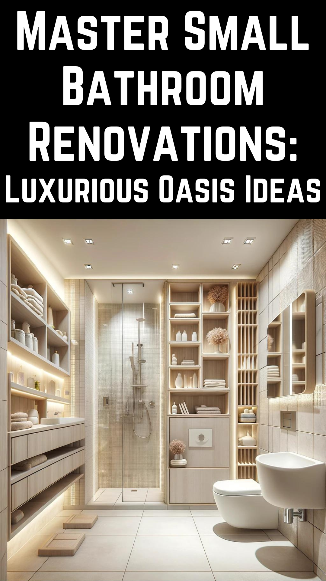 Transform Your Tiny Space into a Luxurious Oasis: Master Small Bathroom ...