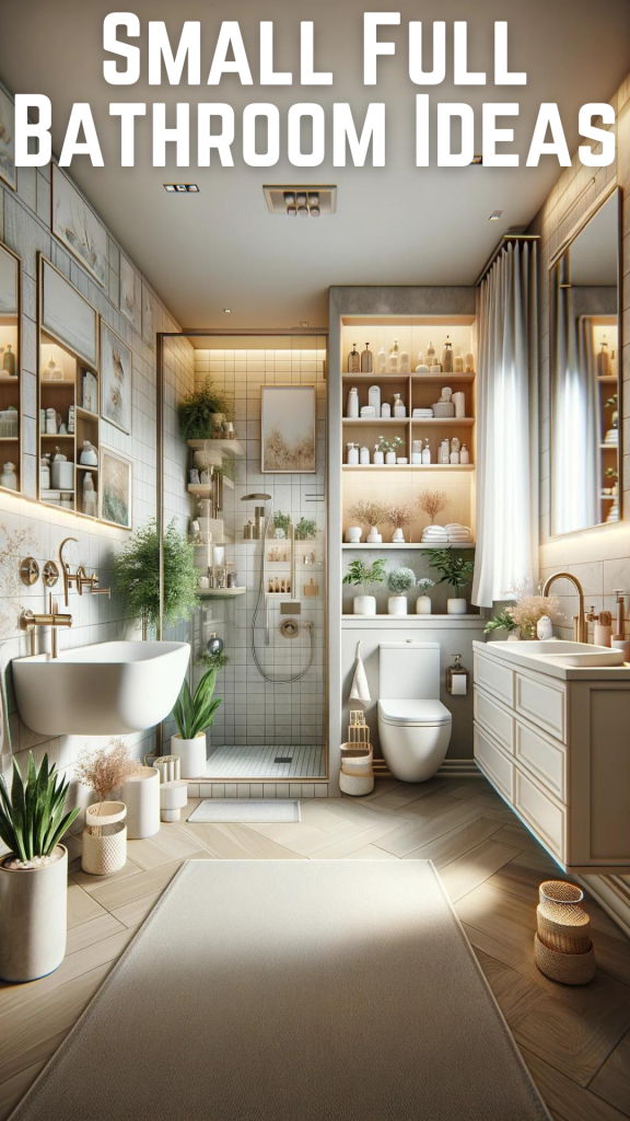Small Full Bathroom Ideas