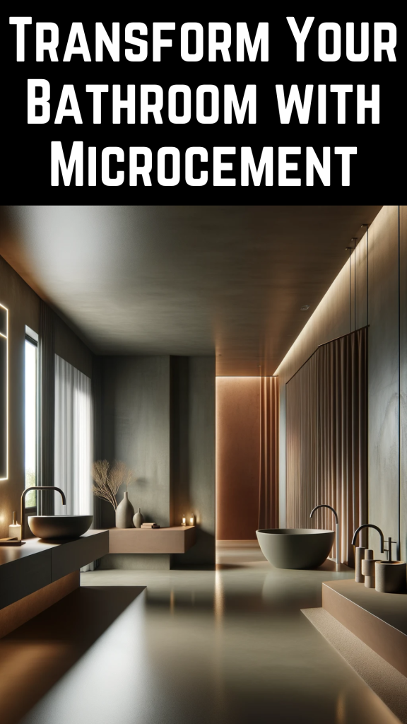 Transform Your Bathroom with Microcement