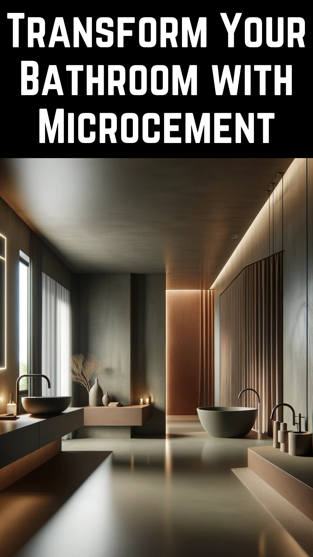 Transform Your Bathroom with Microcement: The Ultimate Guide to a Sleek ...