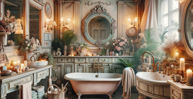 Transform Your Bathroom into a Luxurious Shabby Chic Sanctuary
