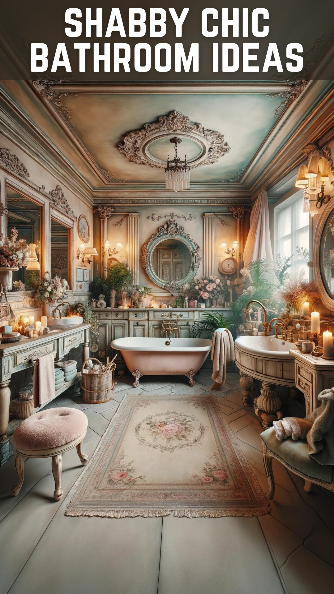 Transform Your Bathroom into a Luxurious Shabby Chic Sanctuary - Beyond ...