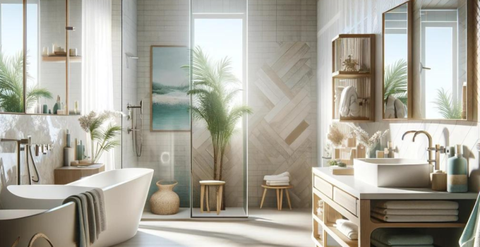 Elevate Your Home with a Modern Coastal Bathroom Makeover