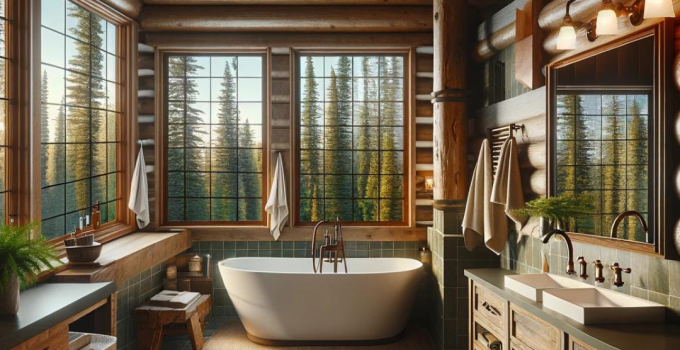 Transform Your Cabin Bathroom Into a Luxurious Retreat