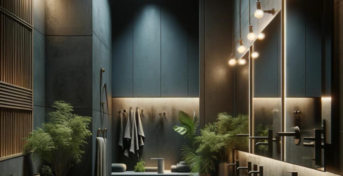 Transform Your Tiny Space with These Moody Small Bathroom Design Ideas