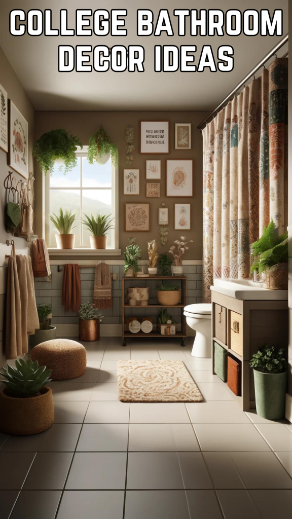 college bathroom decor ideas