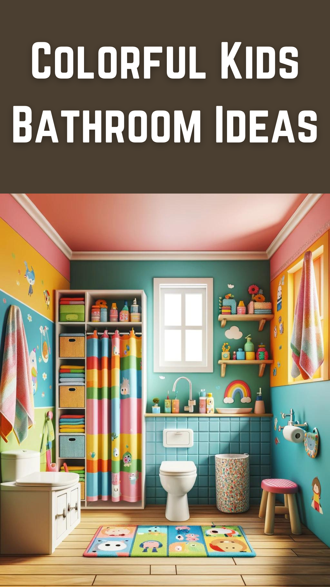 Colorful Kids Bathroom Ideas that Spark Imagination and Fun