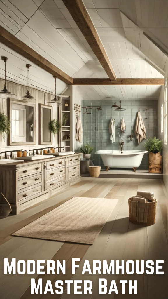 Modern Farmhouse Master Bath