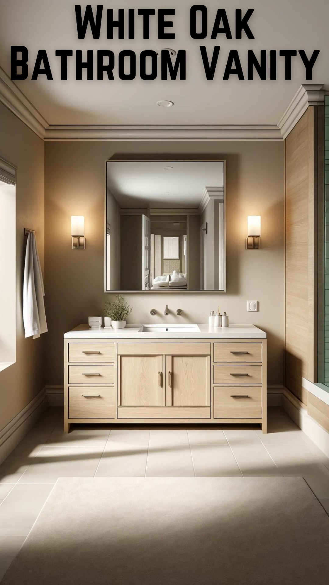 Why a White Oak Bathroom Vanity is a Game Changer for Your Space