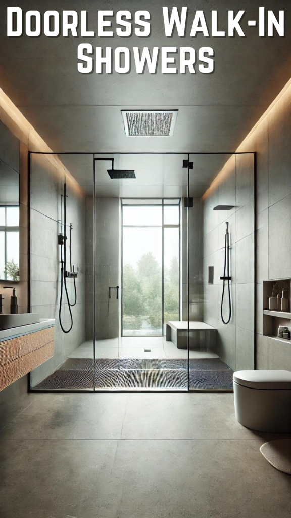 Doorless Walk-In Showers