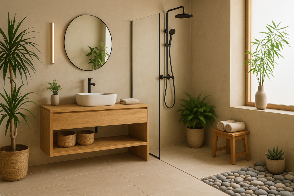 Zen Badezimmer Ideen für kleine Räume die du sofort umsetzen willst
