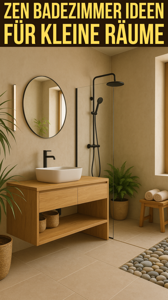 zen badezimmer ideen für kleine räume 