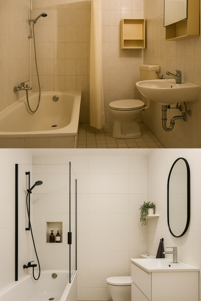 🛁 Kleine Bäder ganz groß – So klappt das Makeover auf engem Raum