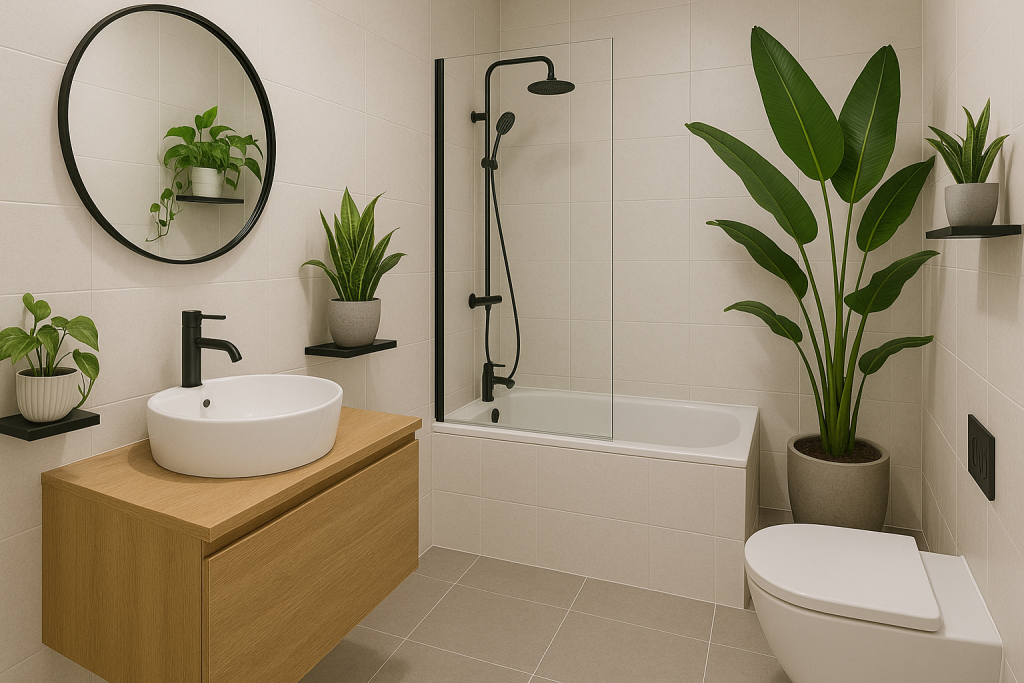 🌱 Neue Badezimmerideen mit Pflanzen