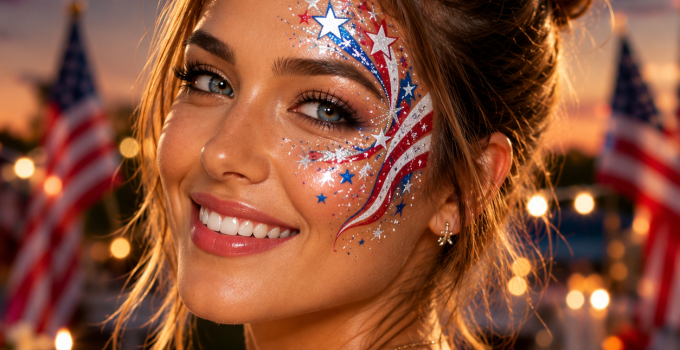 Best 3 4th of July Face Painting Ideas Everyone Will Want to Copy This Independence Day
