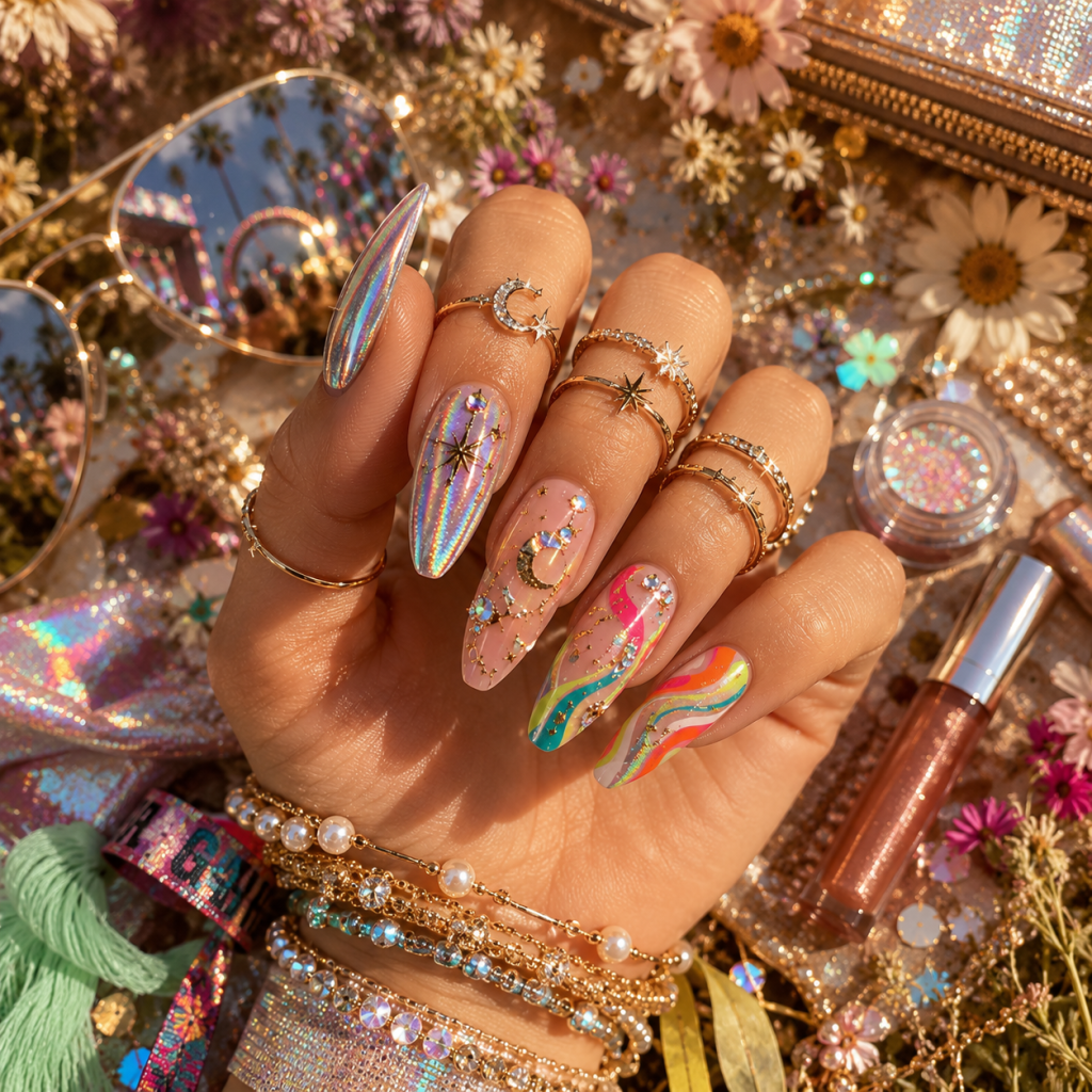 Best 3 Lollapalooza Nails Ideas That Will Make Every Festival Outfit Look Unforgettable