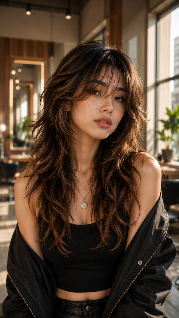 🥇 Best 1 Soft Layered Wolf Cut