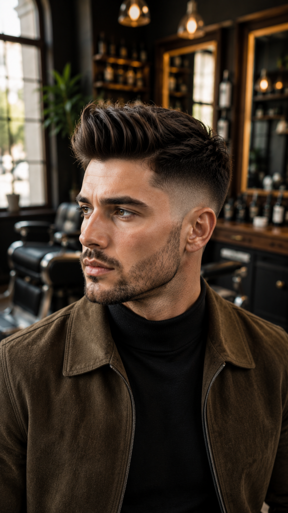 🥉 Best 3 Mid Fade Quiff