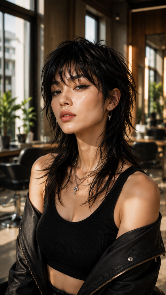 🥉 Best 3 Textured Mullet With Modern Edge