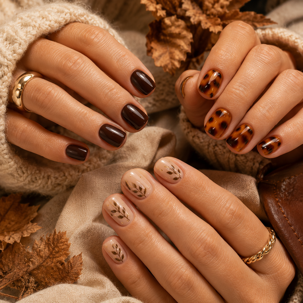 Best 3 Short Fall Nails Ideas That Will Make Your Autumn Manicure Look Expensive