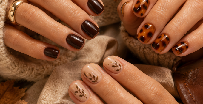 Best 3 Short Fall Nails Ideas That Will Make Your Autumn Manicure Look Expensive
