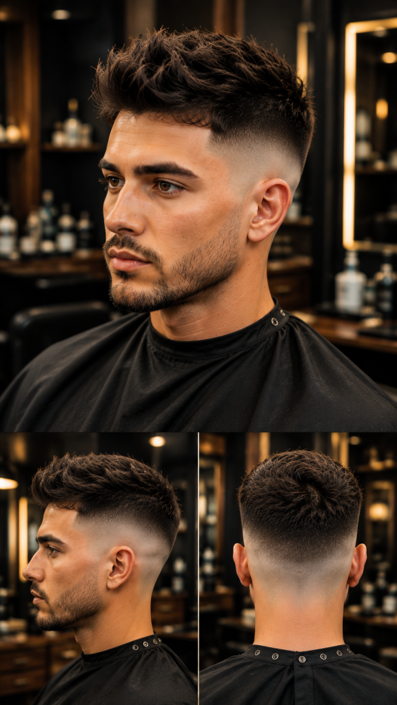 🥈 Best 2 High Fade for Maximum Contrast and a Bold Modern Finish