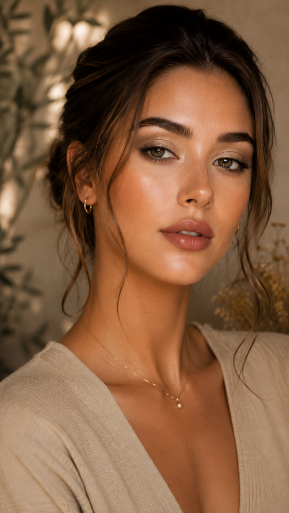 🥈 Best 2 Polished Virgo Season Makeup With Sculpted Brows and Soft Neutral Eyes