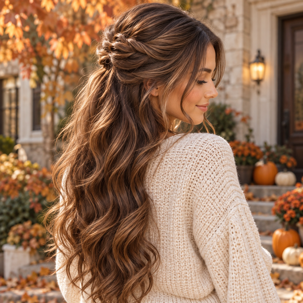 Top 3 Cute Fall Hairstyles for Long Hair That Look Effortlessly Beautiful