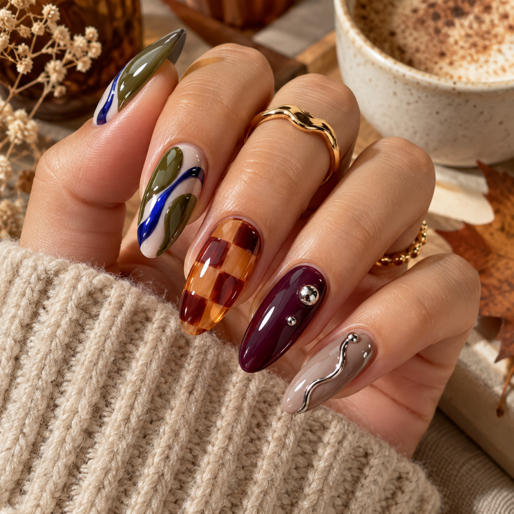 Top 3 Fall Funky Nails Ideas That Will Make Your Autumn Manicure Impossible to Ignore