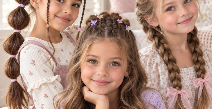 Top 3 Kids Hairstyles Girls Will Love for Cute Easy Everyday Looks